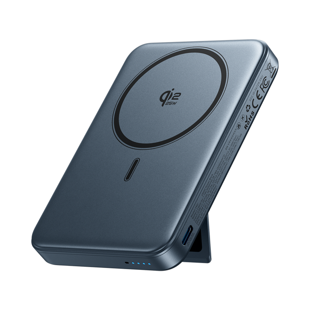 Vention 10000mAh 45W Qi2.2 Manyetik Powerbank FKU Gri - 4