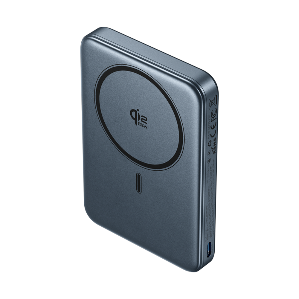 Vention 10000mAh 45W Qi2.2 Manyetik Powerbank FKU Gri - 1