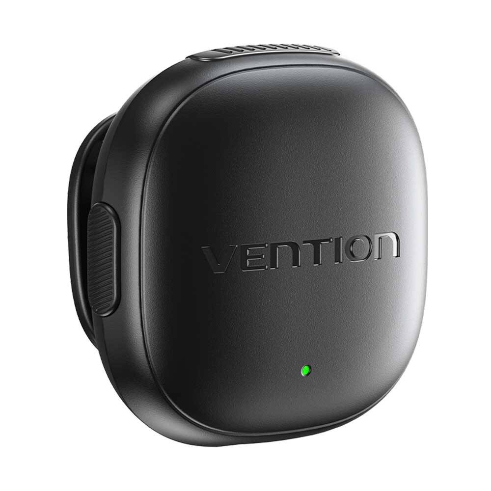 Vention 2.4 GHz Kablosuz İkili Yaka Mikrofonu NCD Siyah - 2