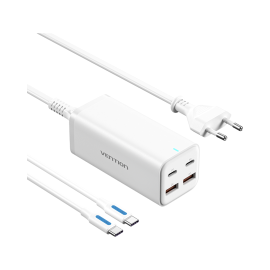 Vention Dash 100W Gan Hızlı Şarj İstasyonu FBS Beyaz - 2