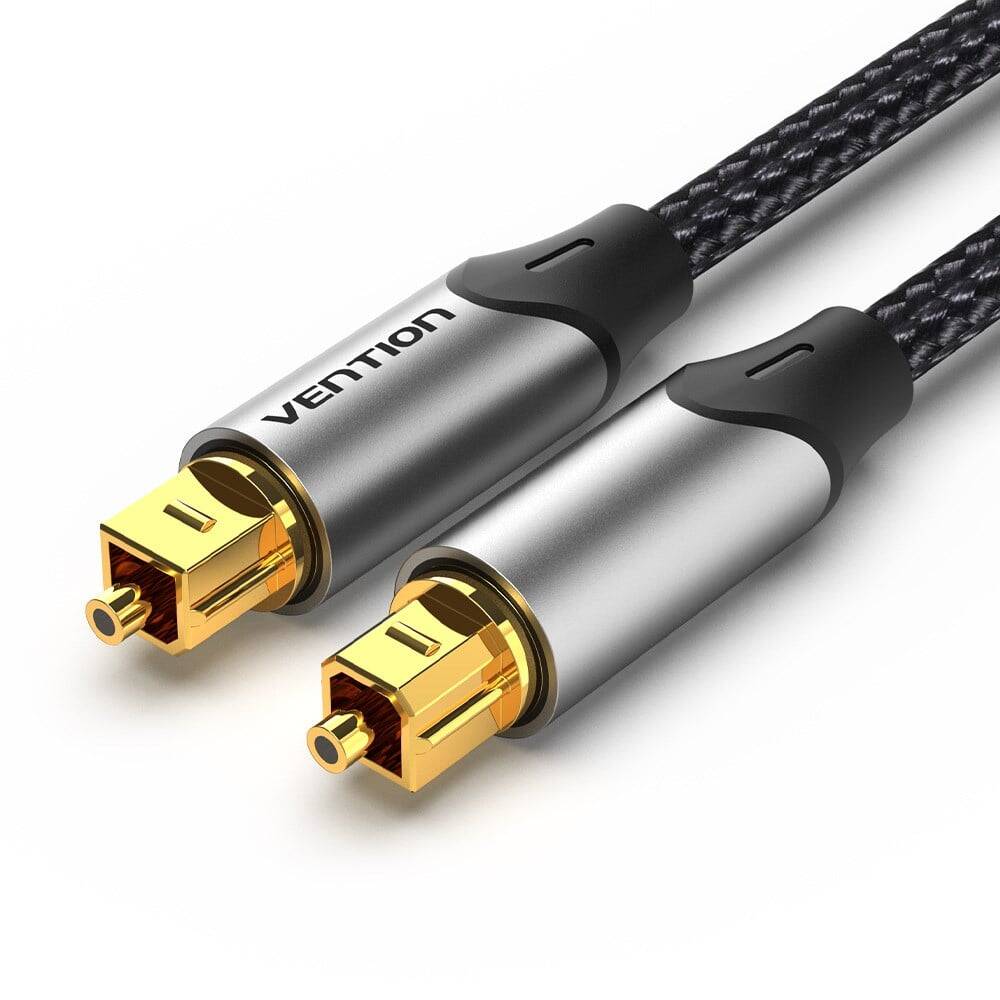 Vention Dijital Optik Fiber Ses Kablosu BAV Gri - 4