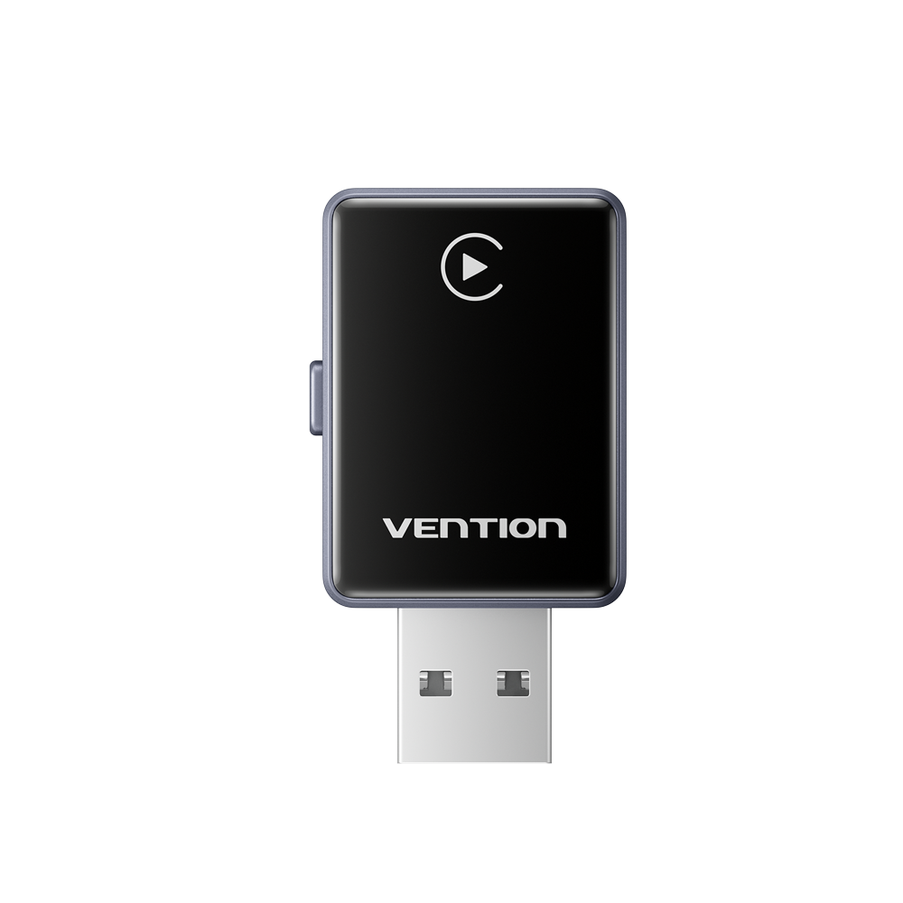 Vention Kablosuz Carplay ve Android Auto Dönüştürücü Adaptör KRY Gri - 2