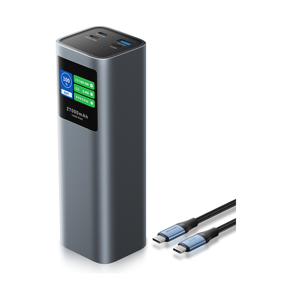 Vention Powerhive 27000 mAh 140W Powerbank FKE Gri - 3