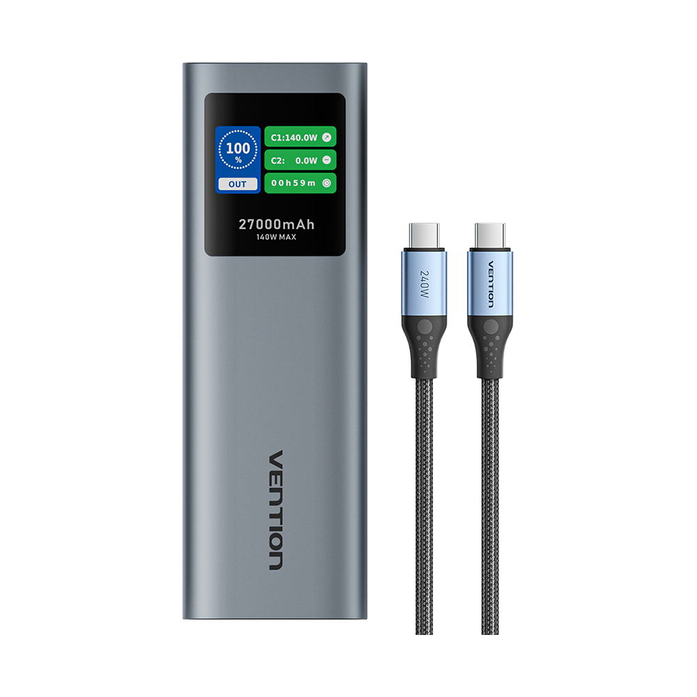 Vention Powerhive 27000 mAh 140W Powerbank FKE Gri - 1