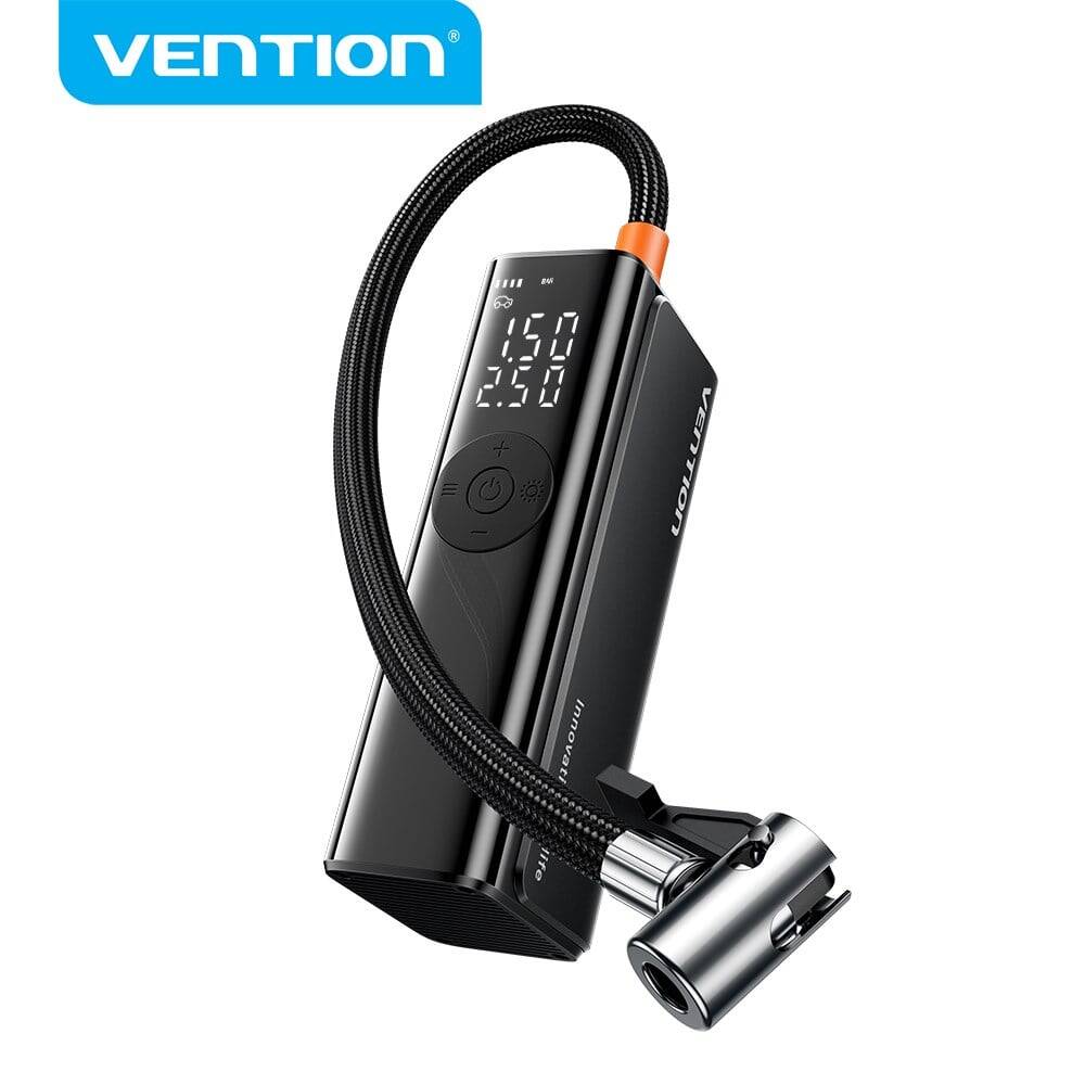 Vention Taşınabilir Bataryalı ve Çok Fonkisiyonlu Oto Hava Pompası - KRZ - 1