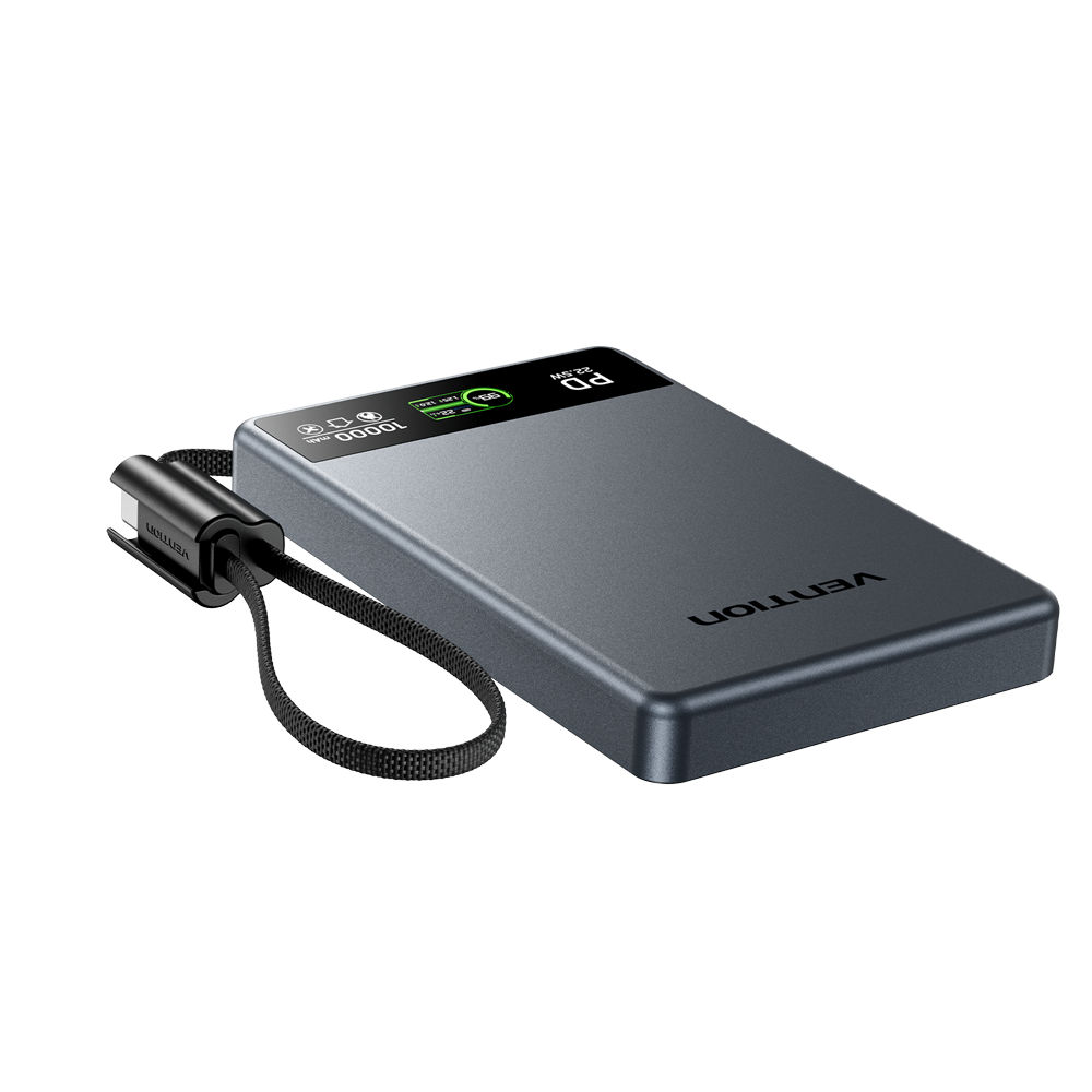 Vention Ultra Slim 10000 mAh 15W Powerbank FKL Gri - 1