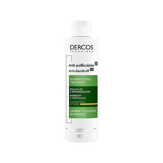 Vichy Dercos Anti Dandruff Kuru Saçlar için Kepek Karşıtı Şampuan 200 ml