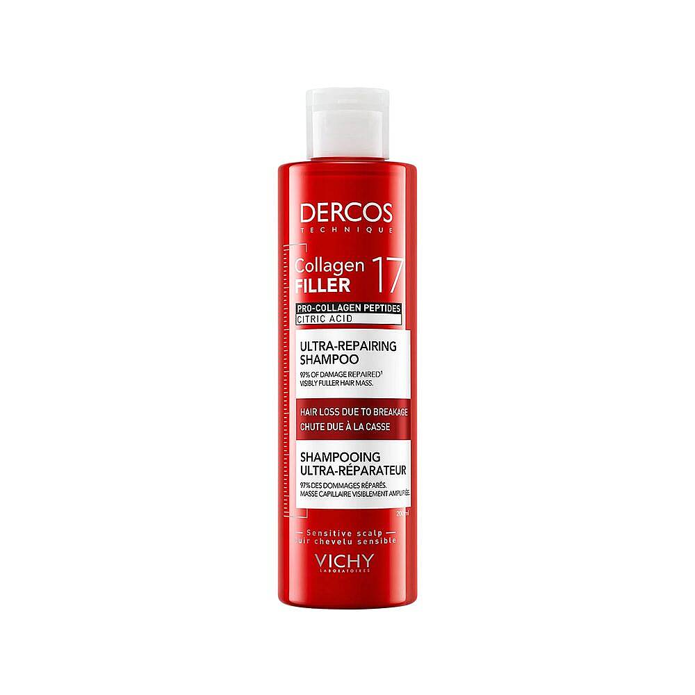 Vichy Dercos Collagen 17 Filler Şampuan 200 ml - 1