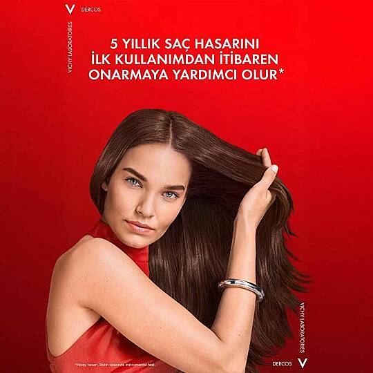 Vichy Dercos Collagen 17 Filler Şampuan 400 ml - 6