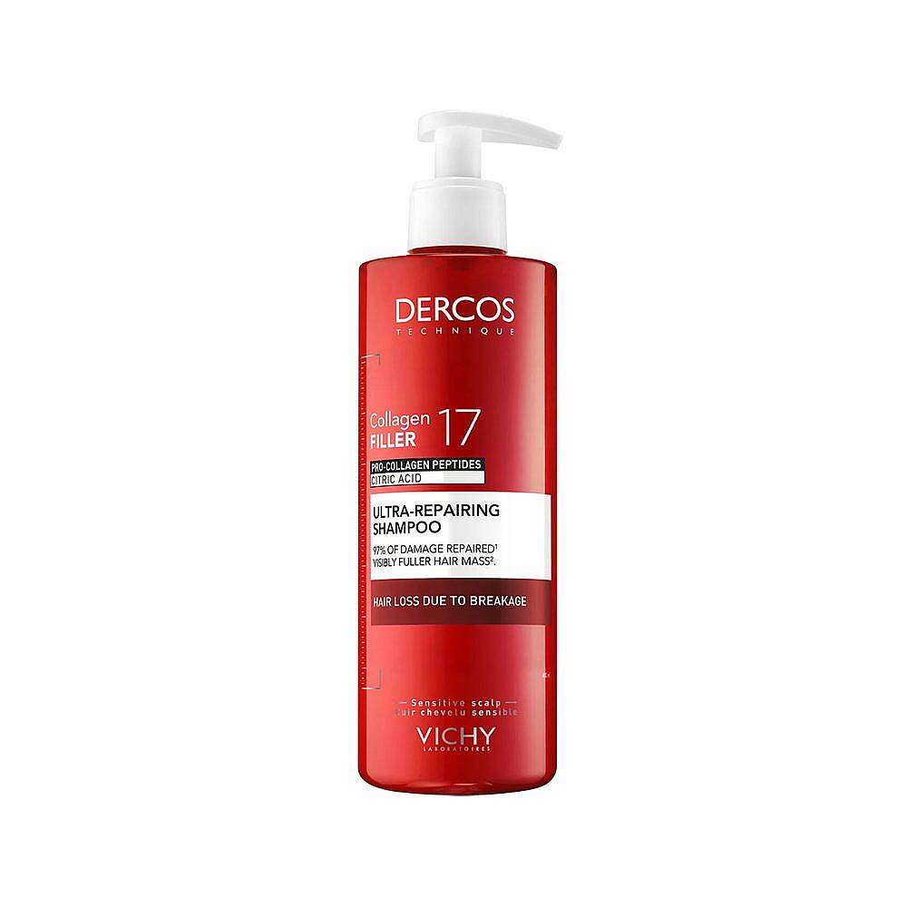 Vichy Dercos Collagen 17 Filler Şampuan 400 ml - 1