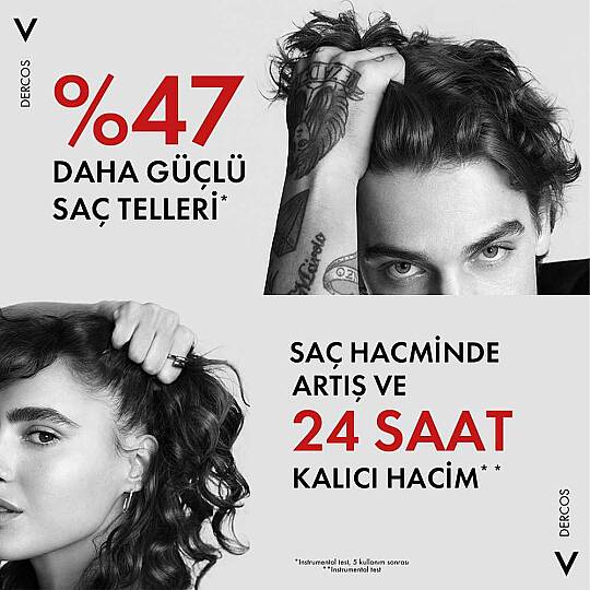 Vichy Dercos Energising Saç Dökülmesine Karşı Şampuan 400 ml - 7