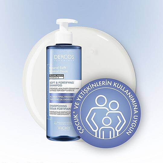 Vichy Dercos Mineral Soft Şampuan 400 ml - 2