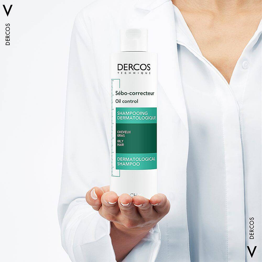Vichy Dercos Oil Control Aşırı Yağlanma Karşıtı Bakım Şampuanı 200 ml - 3