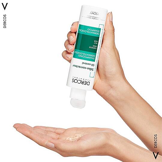 Vichy Dercos Oil Control Aşırı Yağlanma Karşıtı Bakım Şampuanı 200 ml - 2