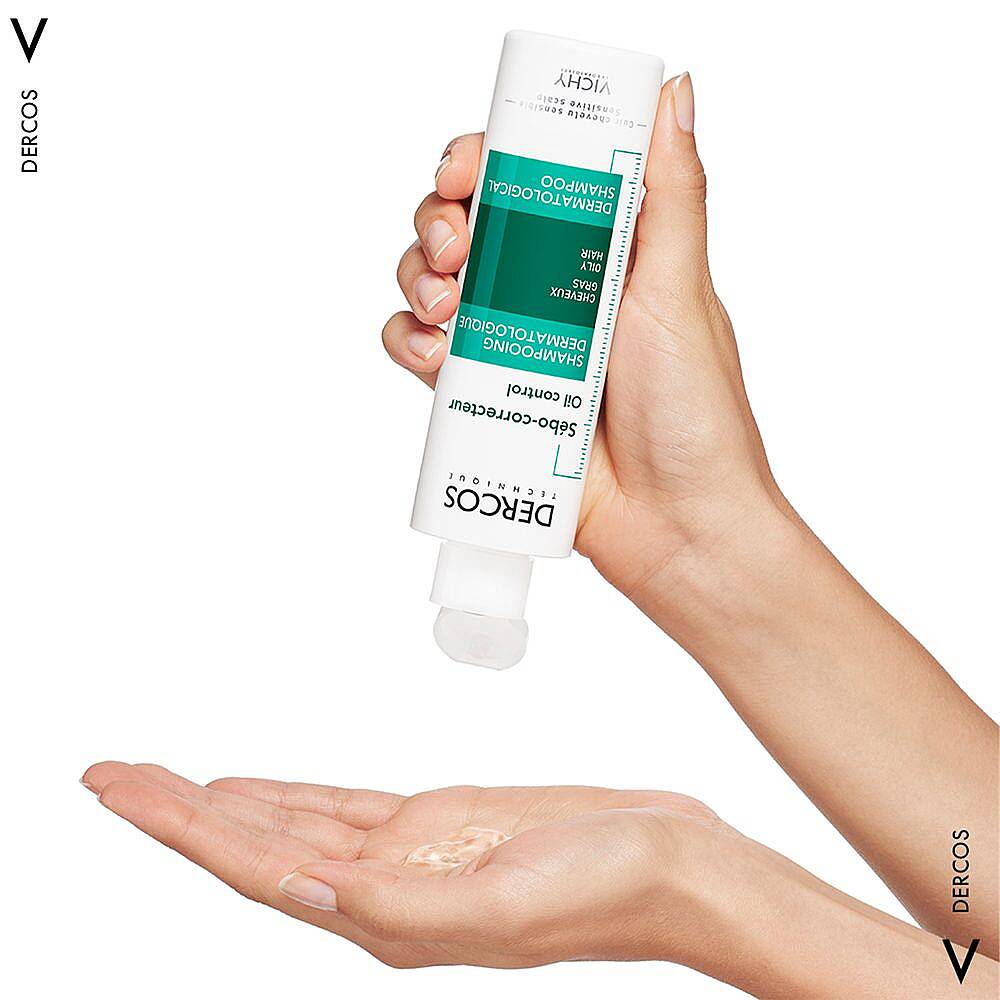 Vichy Dercos Oil Control Aşırı Yağlanma Karşıtı Bakım Şampuanı 200 ml - 2