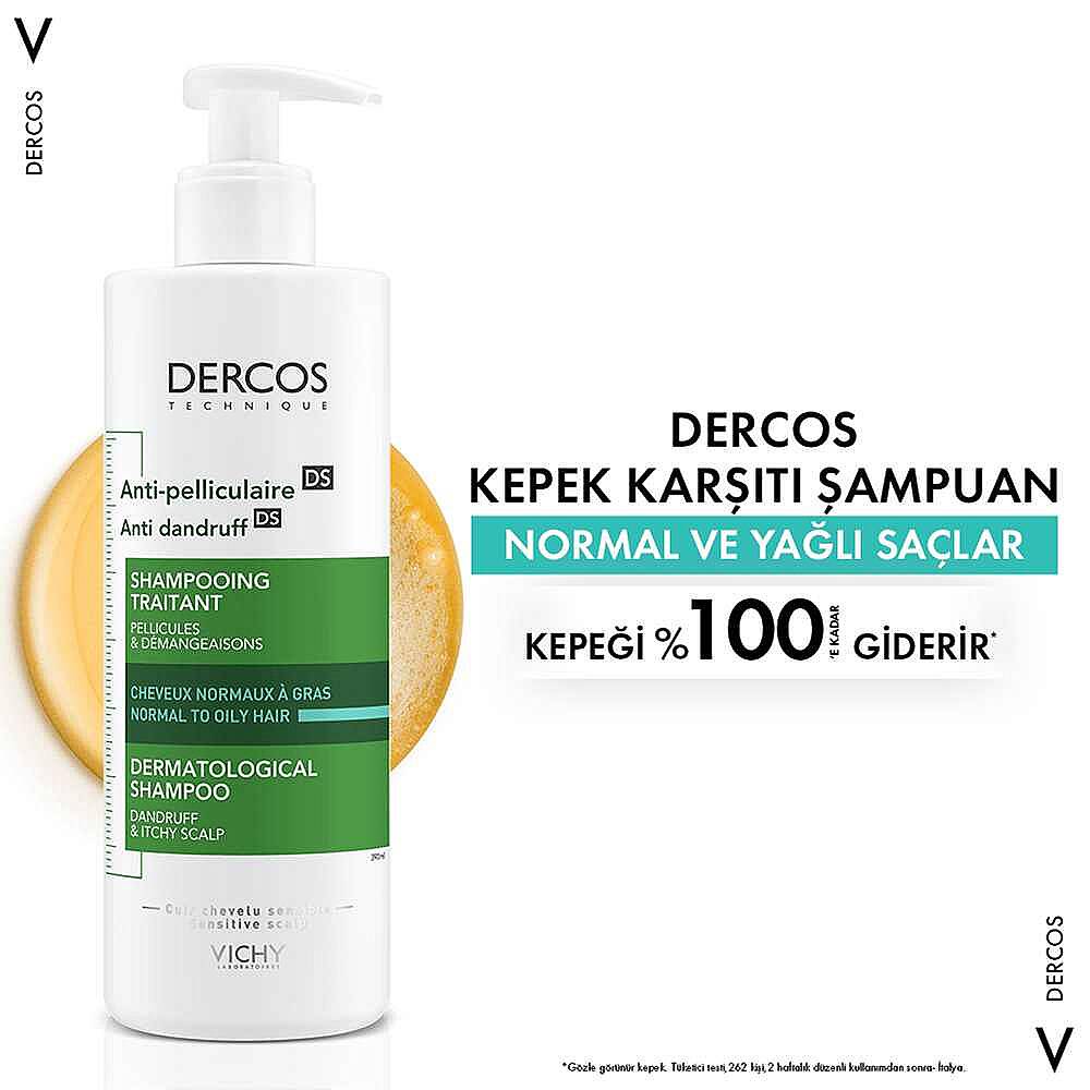 Vichy Kepek Karşıtı Şampuan & Refill Seti - 3