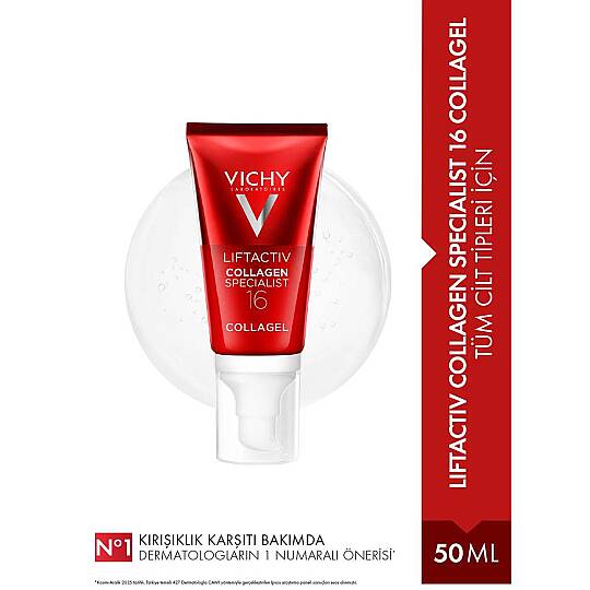 Vichy Liftactiv Collagen Specialist 16 Collagel Aydınlatıcı Cilt Bakım Kremi 50 ml - 2