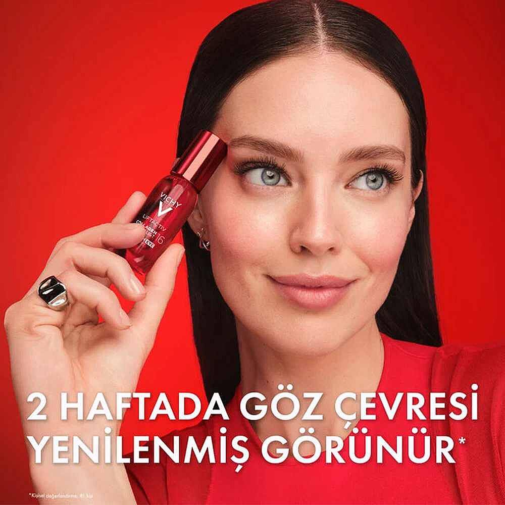Vichy Liftactiv Collagen Specialist 16 Göz Çevresi Bakım Serumu 15 ml - 8