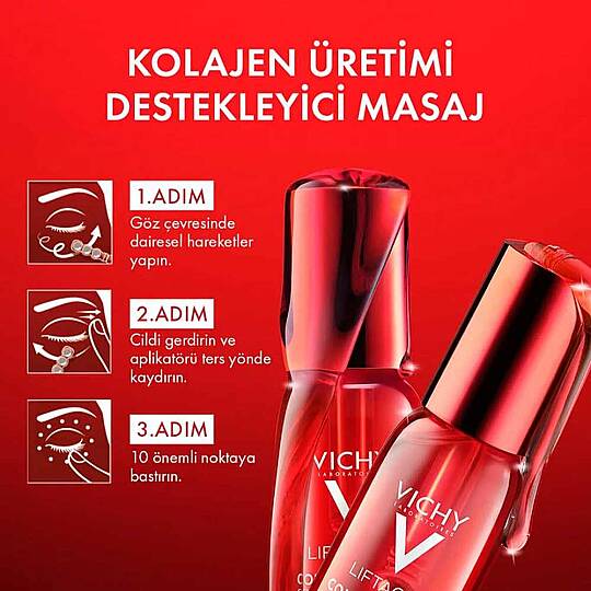 Vichy Liftactiv Collagen Specialist 16 Göz Çevresi Bakım Serumu 15 ml - 6