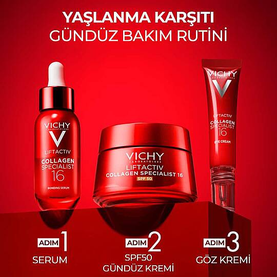 Vichy Liftactiv Collagen Specialist 16 SPF50 Gündüz Kremi 50 ml - 2