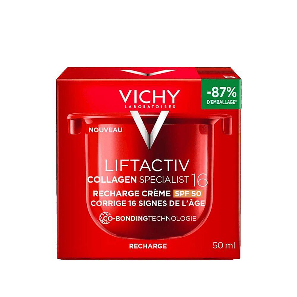 Vichy Liftactiv Collagen Specialist 16 SPF50 Gündüz Kremi Yedek Kapsül 50 ml - 1