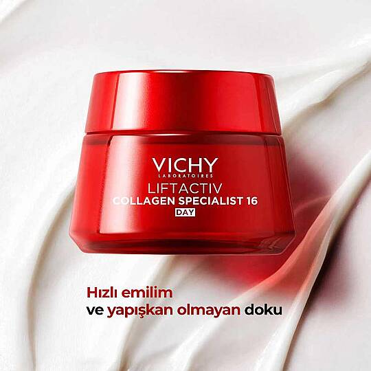 Vichy Liftactiv Collagen Specialist 16 Yaşlanma Karşıtı Gündüz Bakım Kremi 50 ml - 6