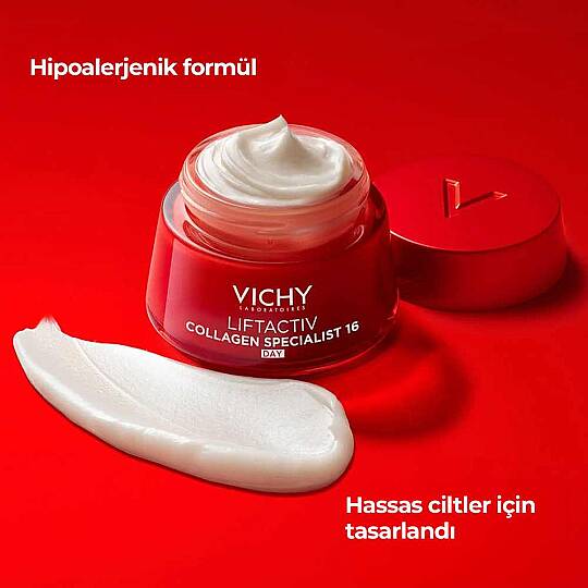 Vichy Liftactiv Collagen Specialist 16 Yaşlanma Karşıtı Gündüz Bakım Kremi 50 ml - 5