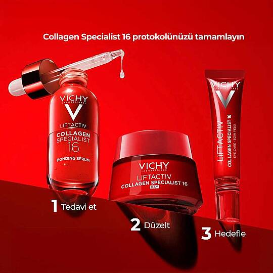 Vichy Liftactiv Collagen Specialist 16 Yaşlanma Karşıtı Gündüz Bakım Kremi 50 ml - 2