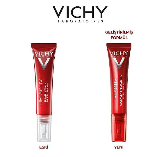 Vichy Liftactiv Collagen Specialist Yaşlanma Belirtilerine Karşı Göz Bakım Kremi 15 ml - 4