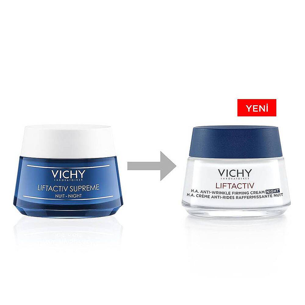 Vichy Liftactiv H.A. Yaşlanma ve Kırışıklık Karşıtı Gece Bakım Kremi 50 ml - 5