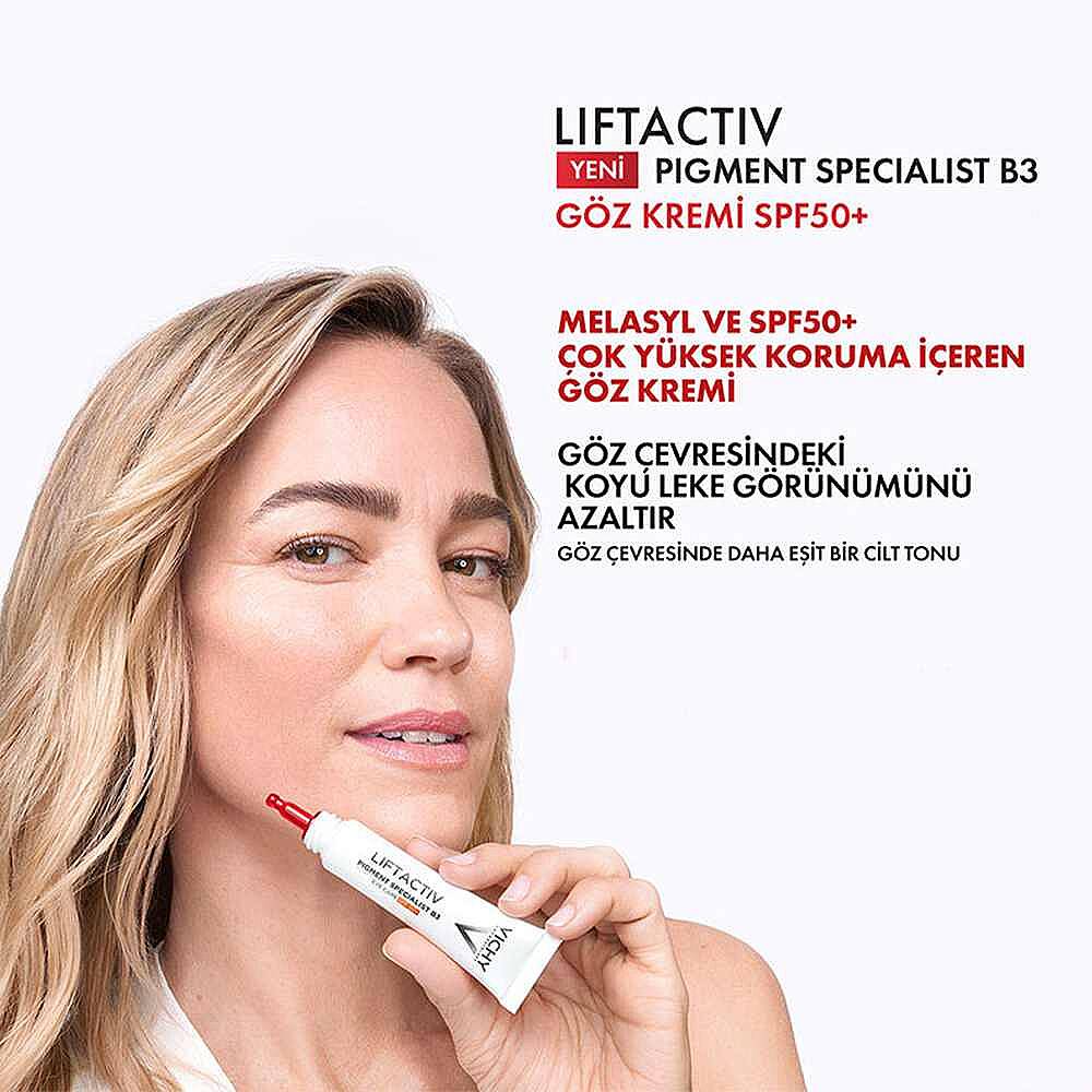 Vichy Liftactiv Pigment Specialist B3 SPF50+ Göz Bakım Kremi 15 ml - 7
