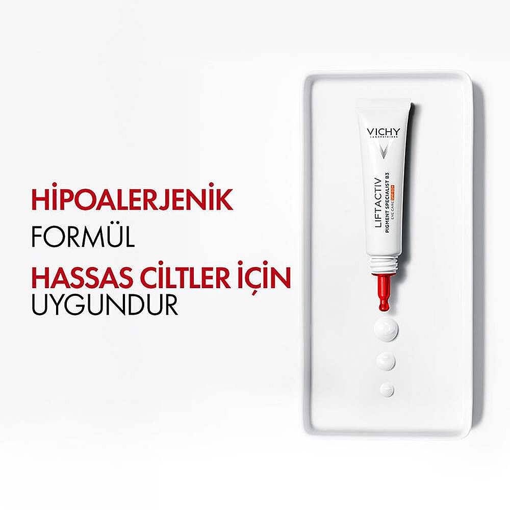 Vichy Liftactiv Pigment Specialist B3 SPF50+ Göz Bakım Kremi 15 ml - 4