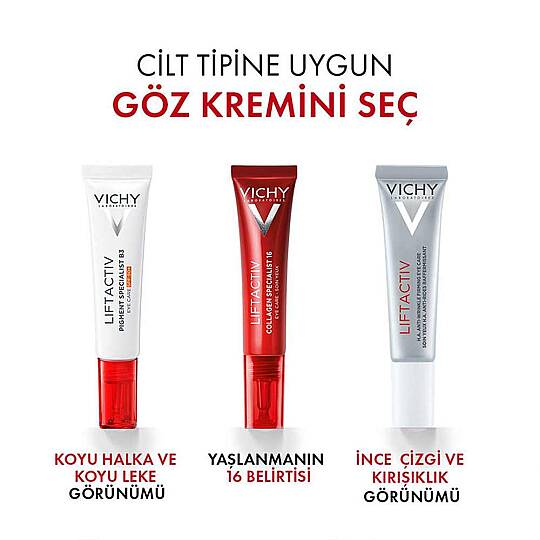 Vichy Liftactiv Pigment Specialist B3 SPF50+ Göz Bakım Kremi 15 ml - 2