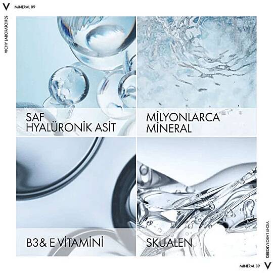 Vichy Mineral 89 72H Nemlendiren Bakım Kremi Fresh 40 ml - 3