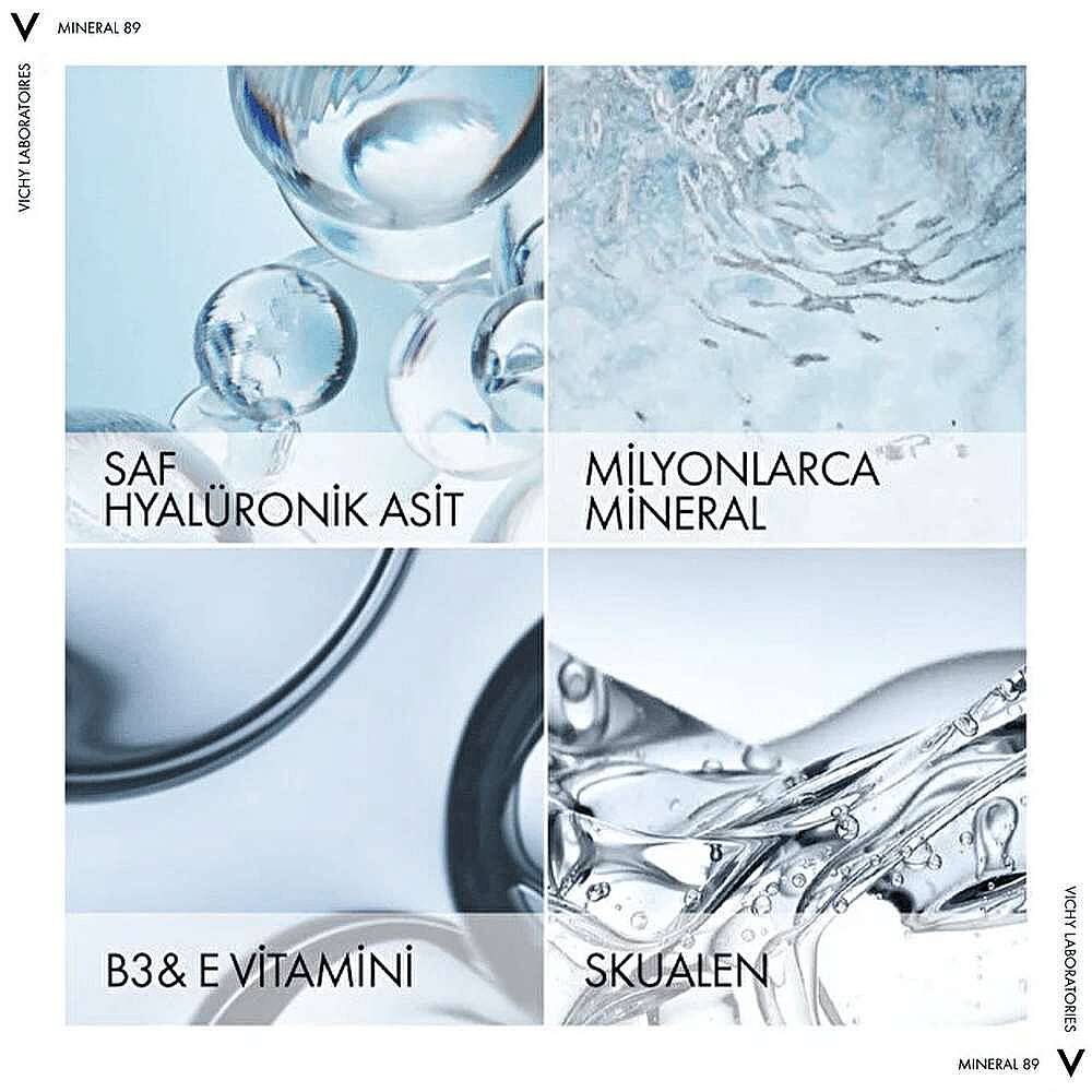 Vichy Mineral 89 72H Nemlendiren Bakım Kremi Fresh 40 ml - 3