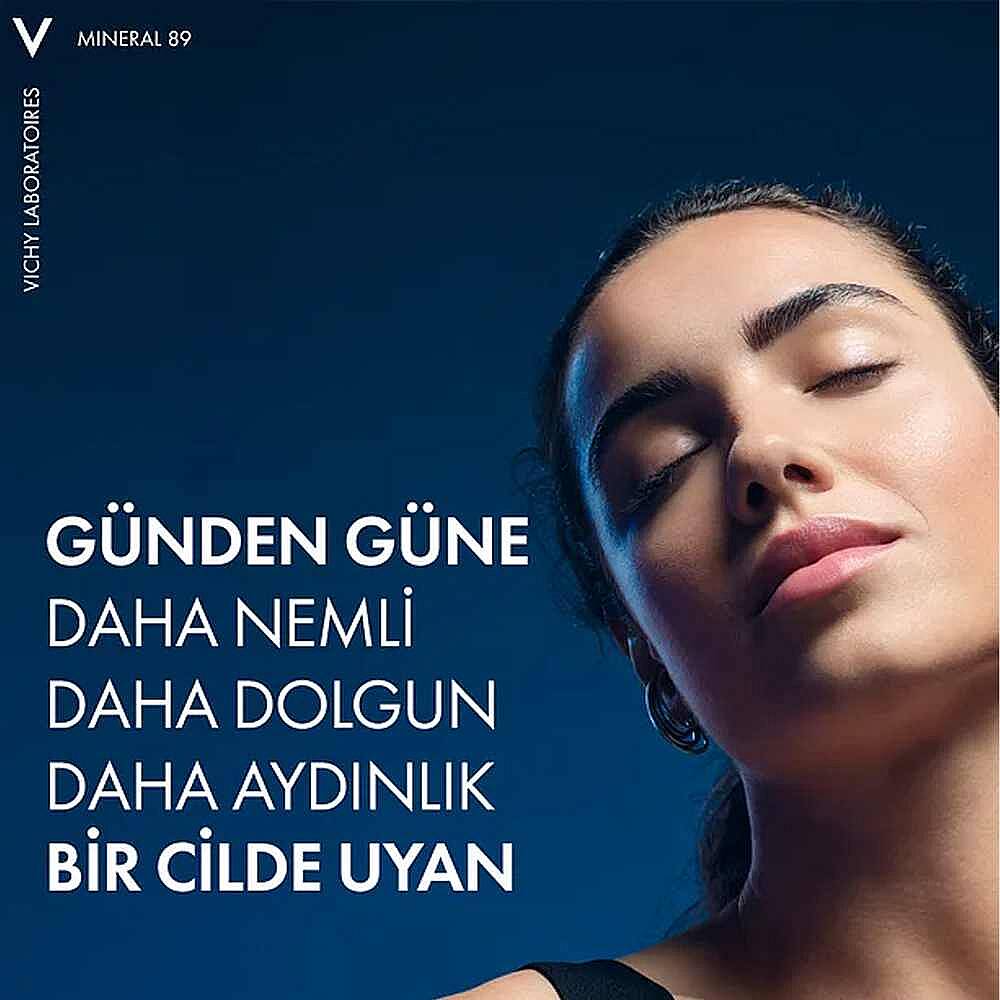 Vichy Mineral 89 Melatonin İçeren Nemlendirici Gece Kremi 50 ml - 7