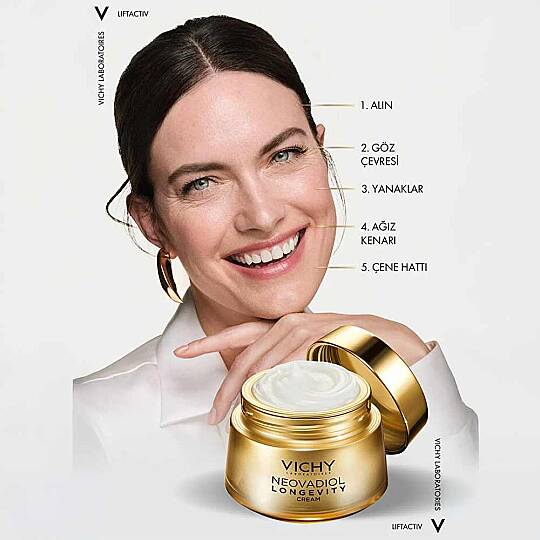 Vichy Neovadiol Longevity Yeniden Şekillendiren Sıkılaştırıcı Gündüz Bakım Kremi 50 ml - 6