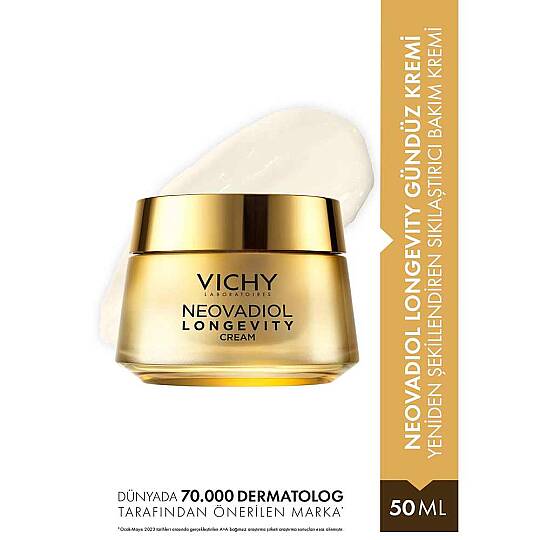 Vichy Neovadiol Longevity Yeniden Şekillendiren Sıkılaştırıcı Gündüz Bakım Kremi 50 ml - 2