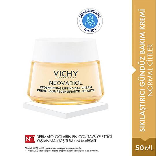 Vichy Neovadiol Peri-Menopause Normal ve Karma Ciltler için Yaşlanma Karşıtı Gündüz Bakım Kremi 50 ml - 4
