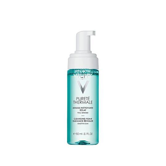 Vichy Purete Thermale Eau Moussant Hassas Ciltler için Yüz Temizleyici Köpük 150ml