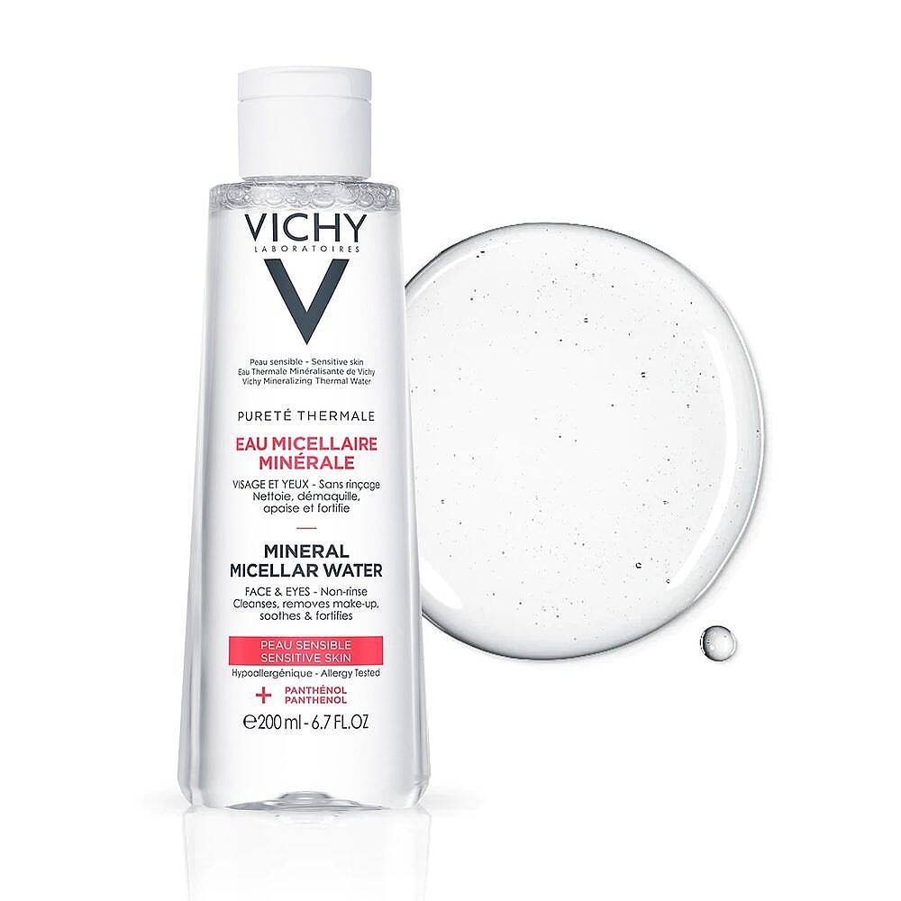 Vichy Purete Thermale Yüz ve Göz Çevresi için Mineral Misel Su 200 ml - 3