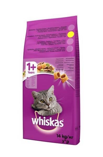 Whiskas Tavuklu Yetişkin Kedi Maması 14 Kg (149657) - 1