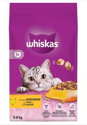 Whiskas Tavuklu Yetişkin Kedi Maması 3.8 Kg (327730)