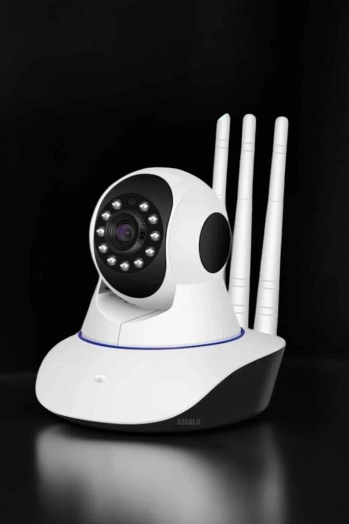 Wifi Kamerası Çift Yönlü Bebek Güvenlik Kamerası Gece Görüşlü - 2
