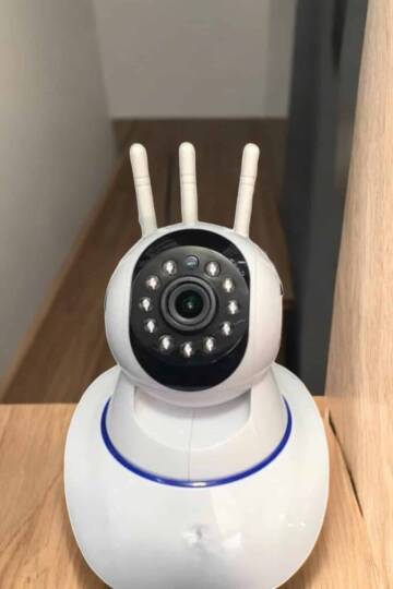 Wifi Kamerası Çift Yönlü Bebek Güvenlik Kamerası Gece Görüşlü - 3