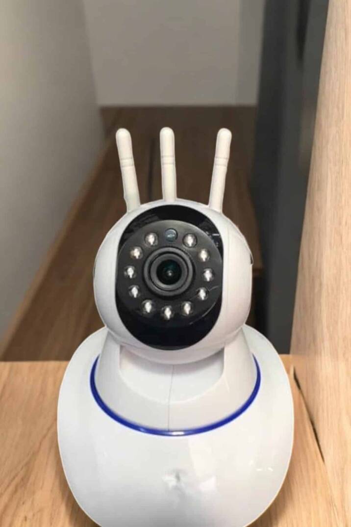 Wifi Kamerası Çift Yönlü Bebek Güvenlik Kamerası Gece Görüşlü - 3
