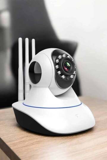 Wifi Kamerası Çift Yönlü Bebek Güvenlik Kamerası Gece Görüşlü - 4