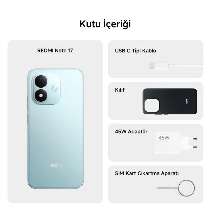Xiaomi Redmi Note 17 5G 6/256 GB Mavi - 10