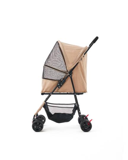 Zampa Aero Kedi & Köpek Arabası Kahverengi 42×69×96 cm (ZS-101-BR) - 6
