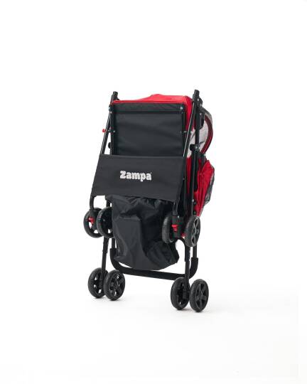 Zampa Aero Kedi & Köpek Arabası Kırmızı 42×69×96 cm (ZS-101-R) - 3